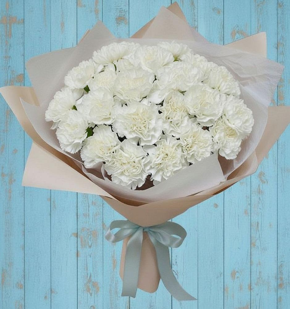 Букет цветов из: Гвоздики в Анджиевский