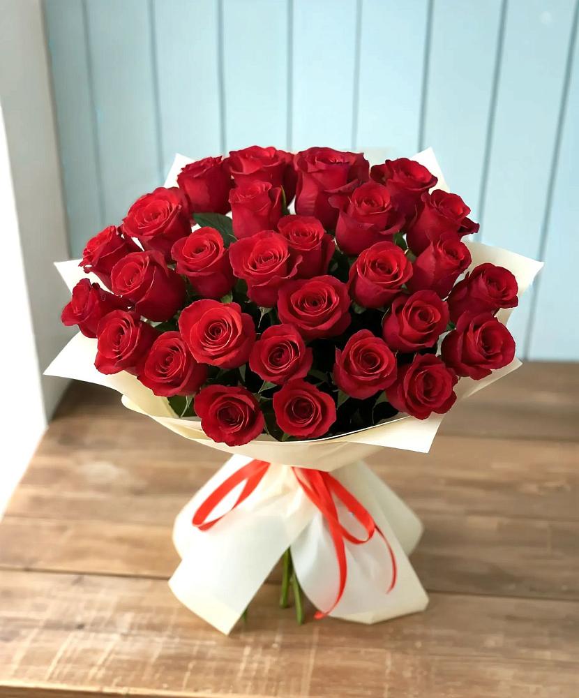 Букет 29 Красных роз в Анджиевский