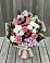 Букет цветов из: Альстромерии, Гвоздики, Розы и Хризантемы в Анджиевский