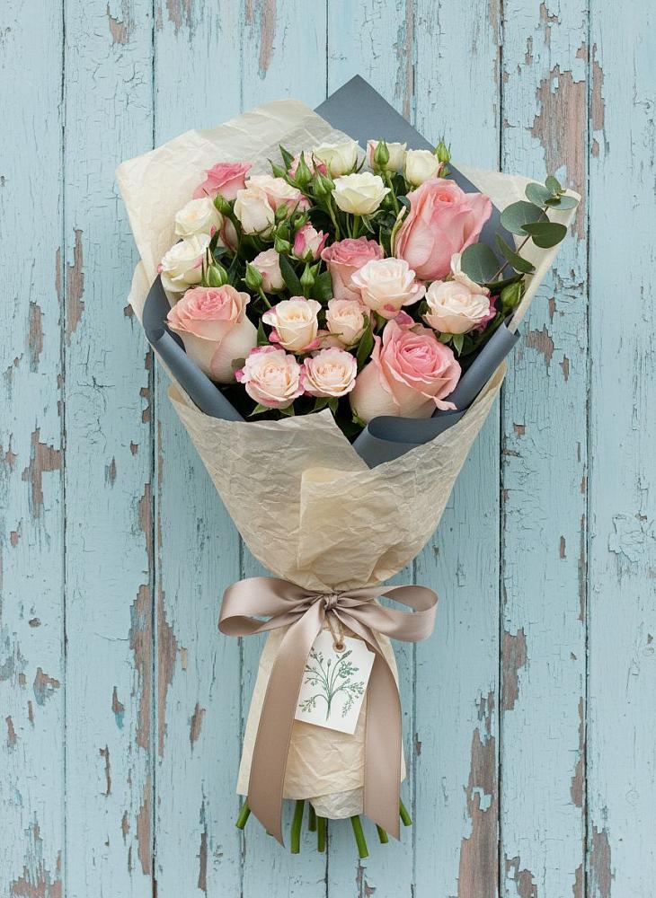 Букет цветов из: Розы в Анджиевский