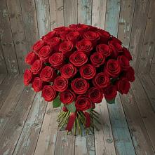 Букет 55 Красных роз Фридом #REPLACE_PRED# Анджиевский