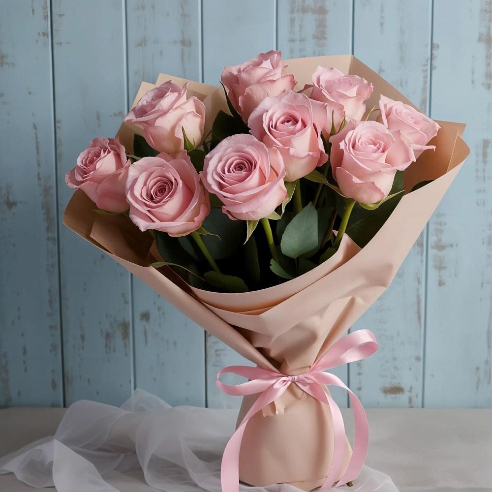 Букет цветов из: Розы в Анджиевский