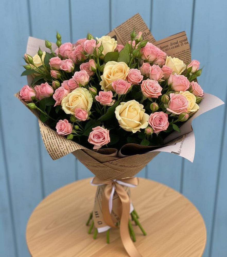 Букет цветов из: Розы в Анджиевский