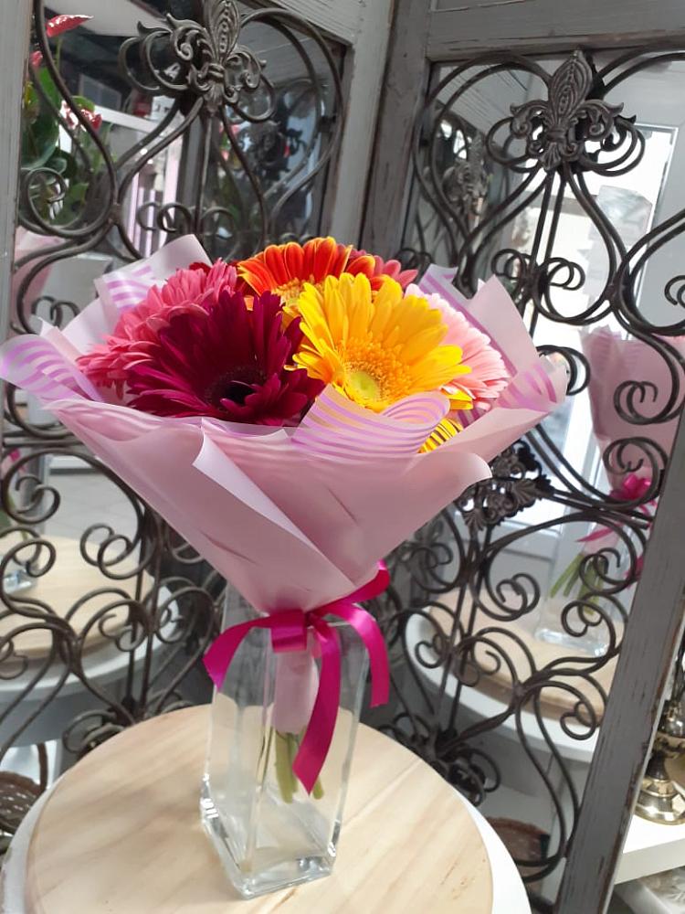 Букет цветов из: Герберы в Анджиевский