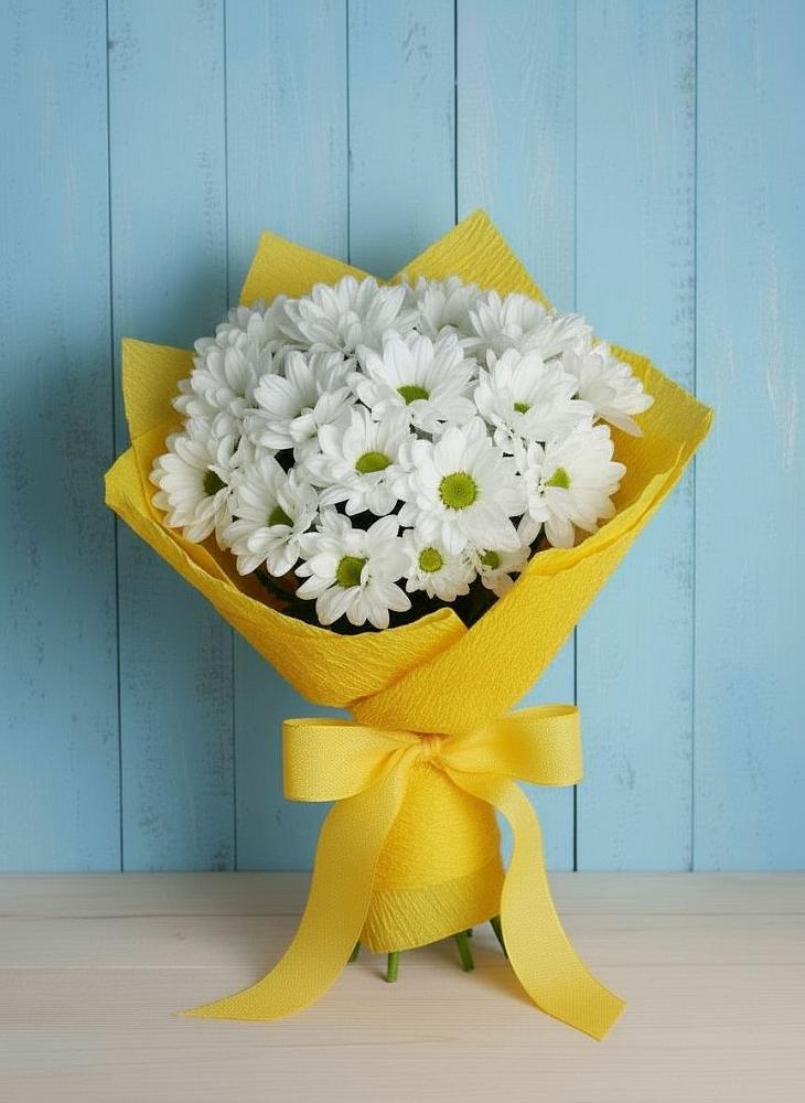 Букет цветов из: Хризантемы в Анджиевский