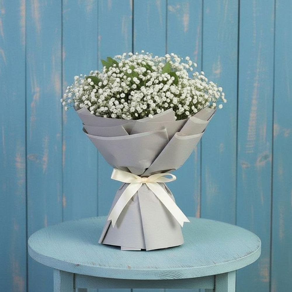 Букет цветов из: Гипсофила в Анджиевский