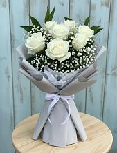 Букет цветов из:  Розы в Анджиевский