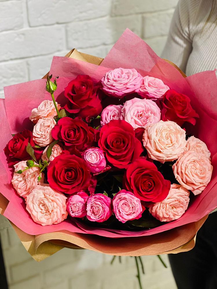 Букет цветов из: Розы в Анджиевский