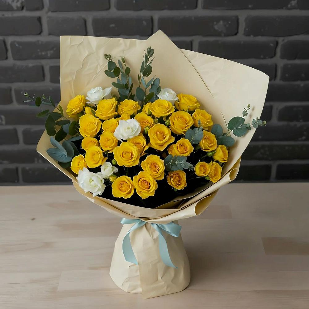 Букет цветов из: Розы в Анджиевский