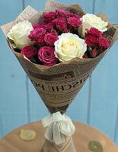 Букет Удивительный из роз #REPLACE_PRED# Анджиевский Букет цветов из:  Розы #REPLACE_PRED# Анджиевский
