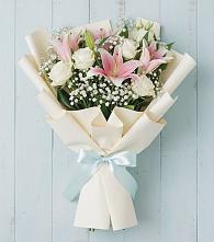Букет цветов из:  Лилии в Анджиевский