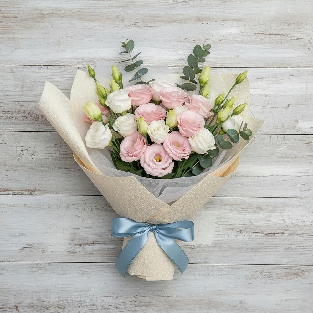 Букет цветов из: Лизиантусы в Анджиевский